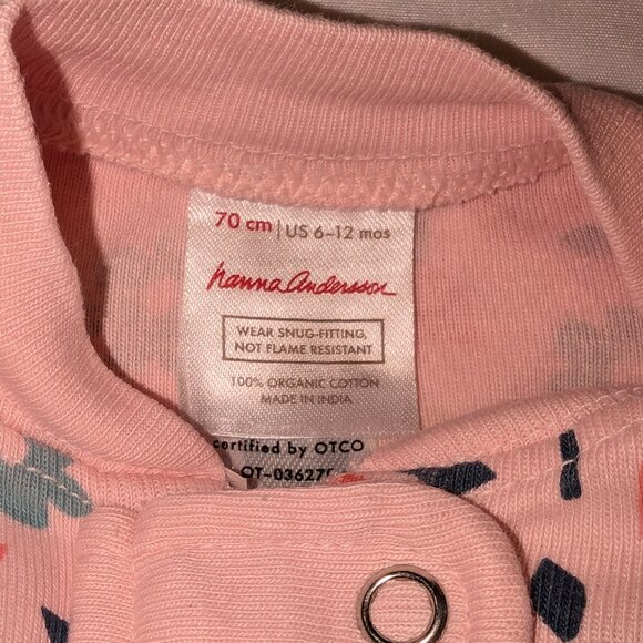 Hanna Andersson 6-12 month Sleeper - Picture 3 of 3